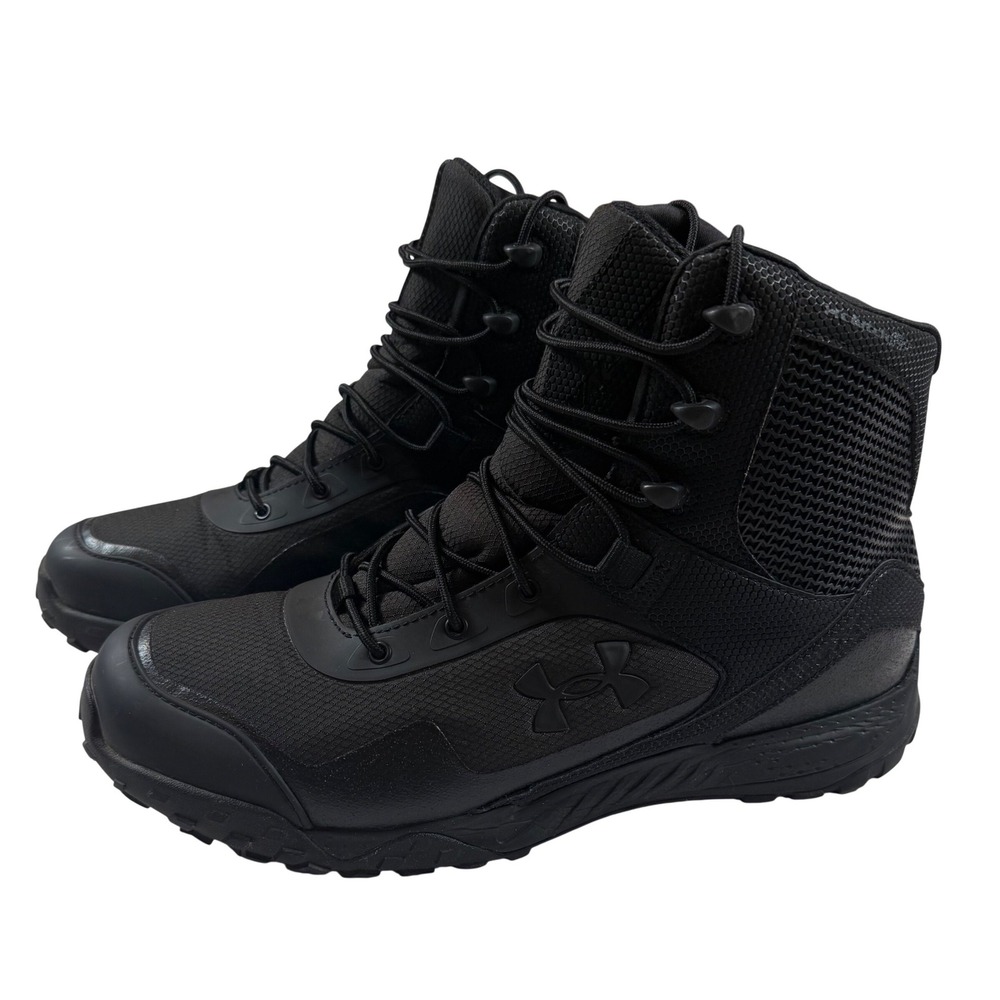 Under Armour Micro G Valsetz Tactical Boots Black Mens 12 3021034-001